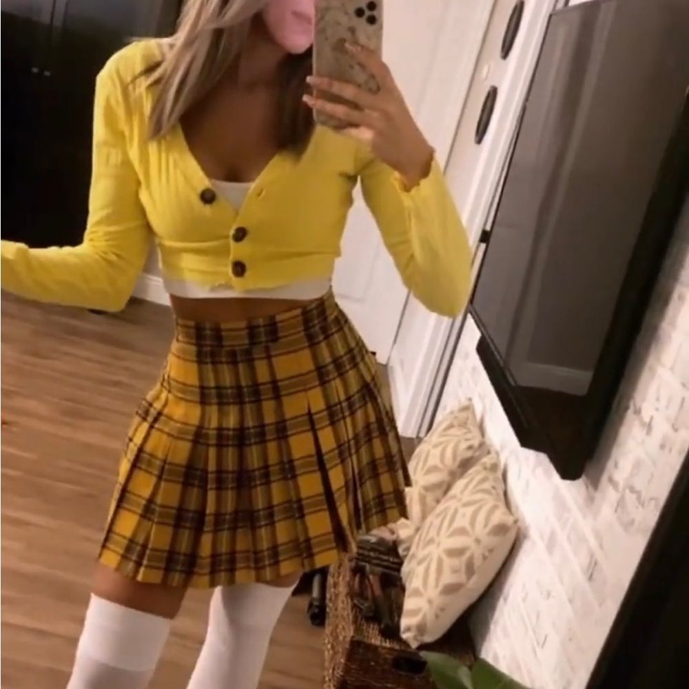 90s School Girl pleated skirt - Halloween Costume